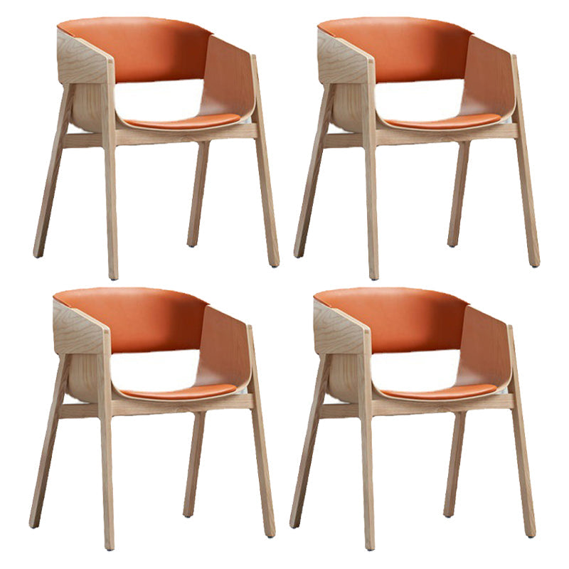 Traditionelle Holzspeisungstühle offenen Essneitenstuhl offener Rücken