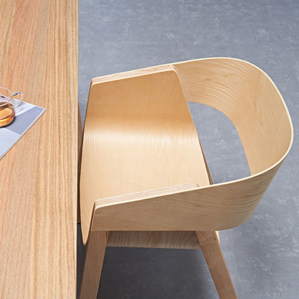 Traditionelle Holzspeisungstühle offenen Essneitenstuhl offener Rücken