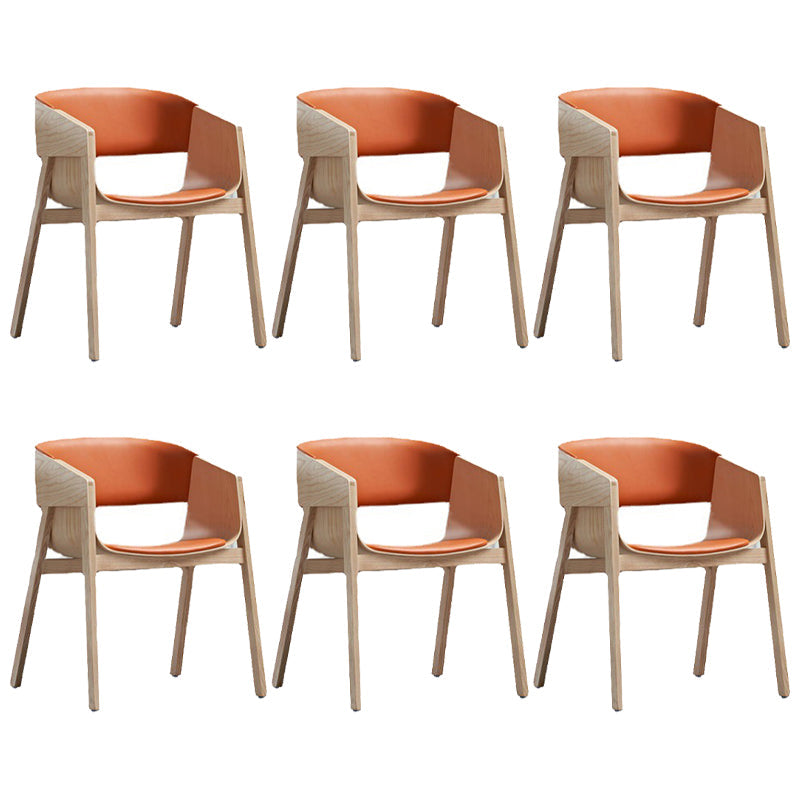 Traditionelle Holzspeisungstühle offenen Essneitenstuhl offener Rücken