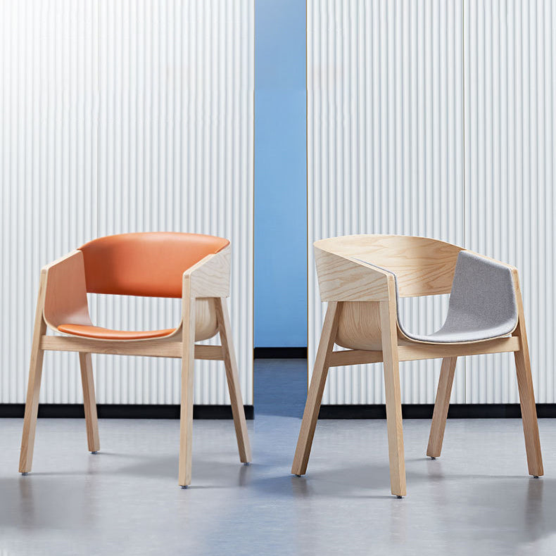 Traditionelle Holzspeisungstühle offenen Essneitenstuhl offener Rücken