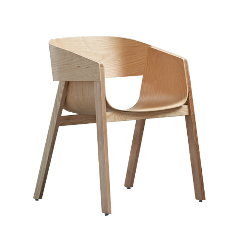 Traditionelle Holzspeisungstühle offenen Essneitenstuhl offener Rücken