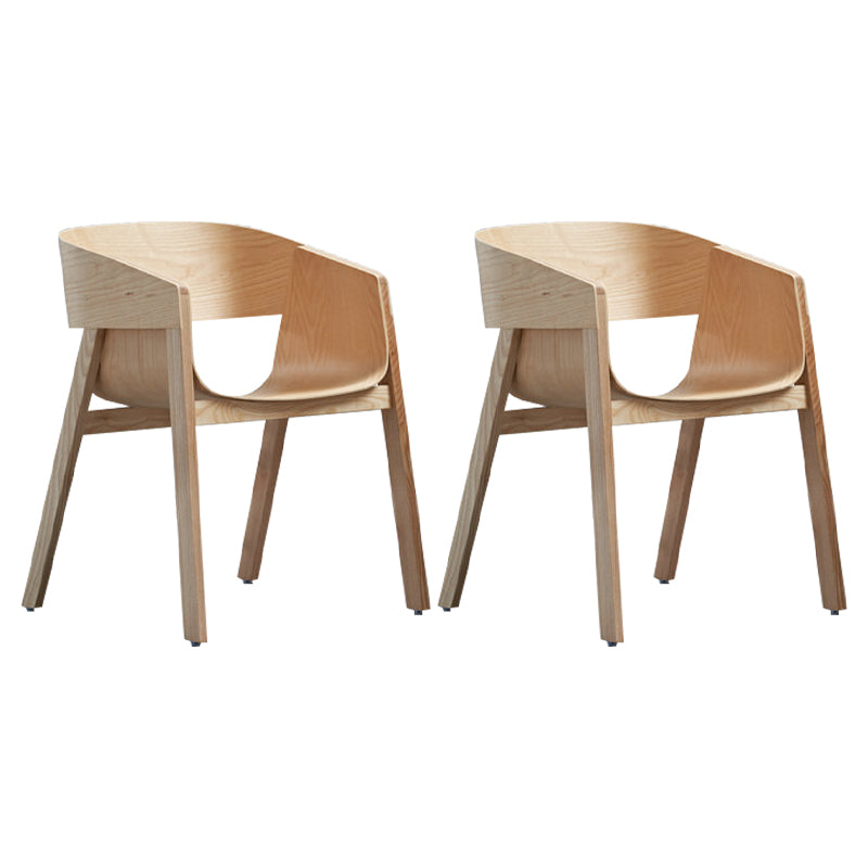 Traditionelle Holzspeisungstühle offenen Essneitenstuhl offener Rücken