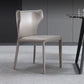 Modern Style Leather Dining Side Chair Wingback Side Armless Chair for Restaurant Use Clearhalo 'Dining Chairs' 'Dining Tables & Seating' 'dining_chair' 'furn' 'furn_dining_chair' 'Furniture' 'Kitchen & Dining Furniture' 5492638