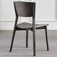 Contemporary Wood Dining Armless Chairs Open Back Dining Side Chair for Restaurant Use Clearhalo 'Dining Chairs' 'Dining Tables & Seating' 'dining_chair' 'furn' 'furn_dining_chair' 'Furniture' 'Kitchen & Dining Furniture' 5492696