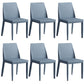 Contemporary Leather Dining Chair Parsons Chair in Matte Finish for Kitchen Light Blue 6 Piece Set Clearhalo 'Dining Chairs' 'Dining Tables & Seating' 'dining_chair' 'furn' 'furn_dining_chair' 'Furniture' 'Kitchen & Dining Furniture' 5492762