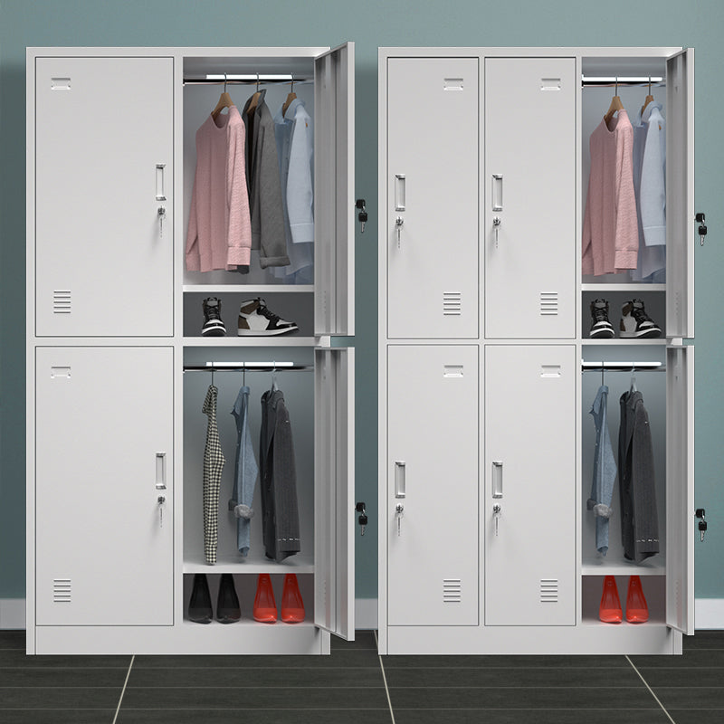 Gabinete contemporáneo de metal para el gabinete de almacenamiento de acero gris casero