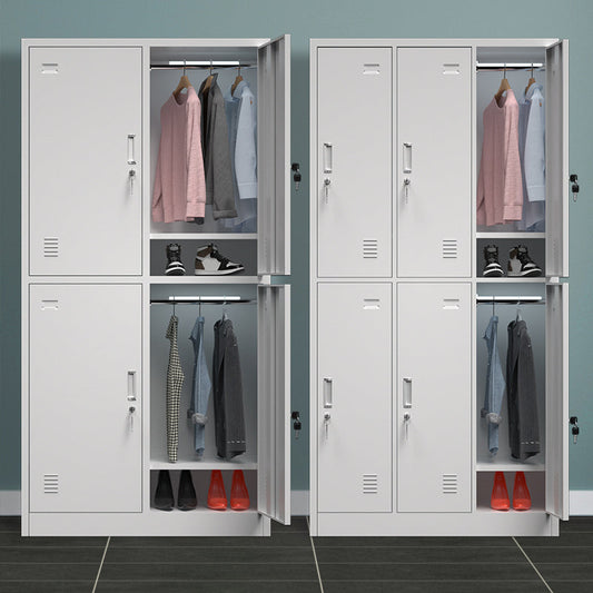 Gabinete contemporáneo de metal para el gabinete de almacenamiento de acero gris casero