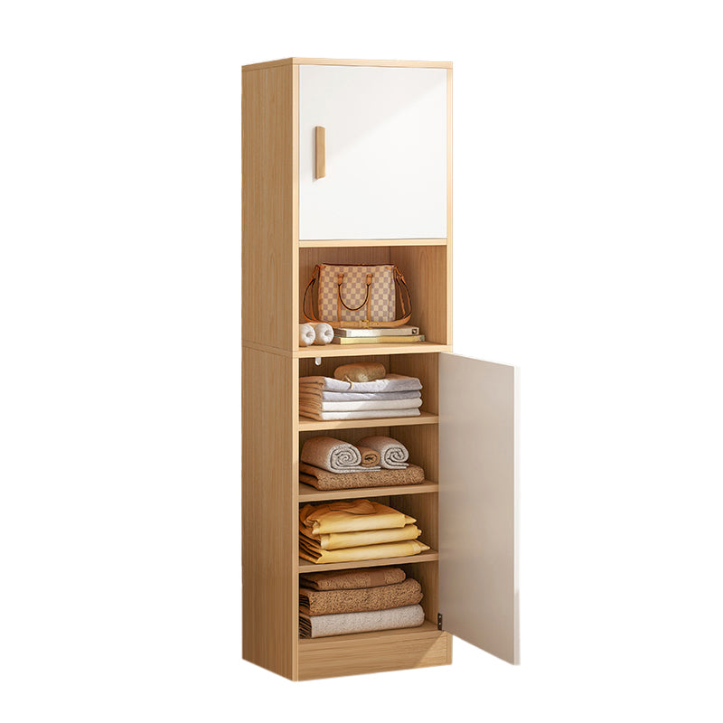 Non-Hanging Storage Cabinet Engineered Wood Cabinet for Bedroom