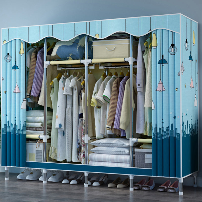 Armadio a cornice in acciaio Armata Armale Contempobo in stile contemporaneo con scaffali