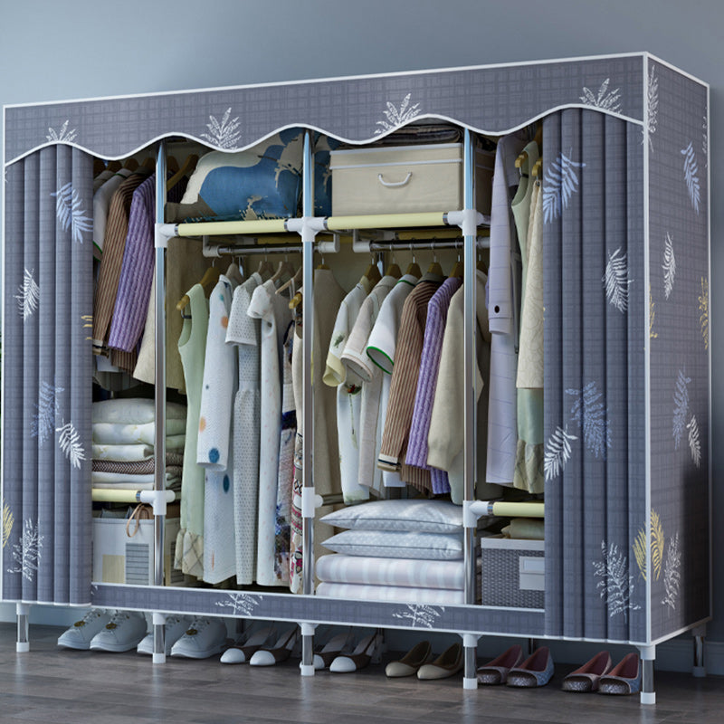 Armadio a cornice in acciaio Armata Armale Contempobo in stile contemporaneo con scaffali