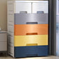 Plastic Storage Cabinet With Drawer Non-Hanging Armoire With Legs