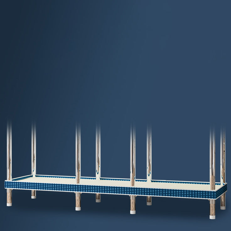 Armario de metal de estilo de estilo de estilo contemporáneo Armario con piernas con piernas