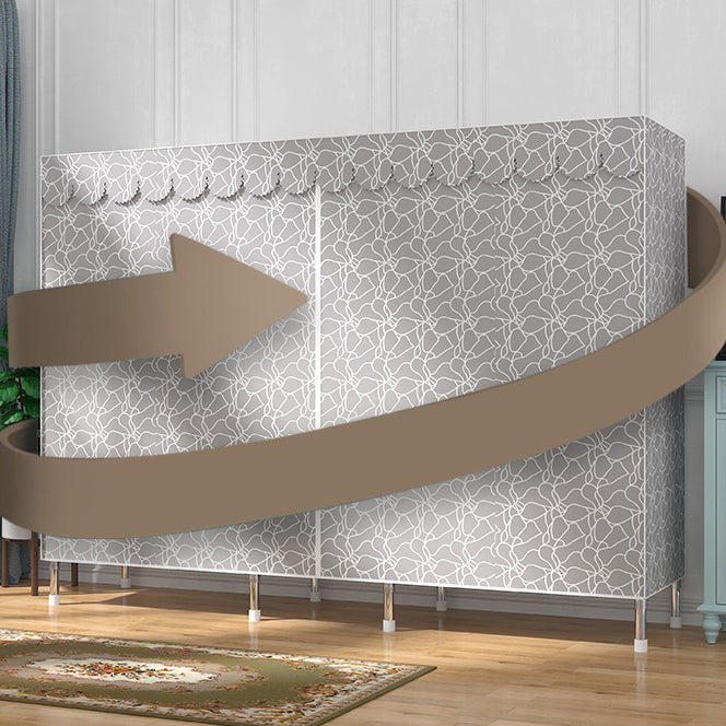 Armario de metal de estilo de estilo de estilo contemporáneo Armario con piernas con piernas