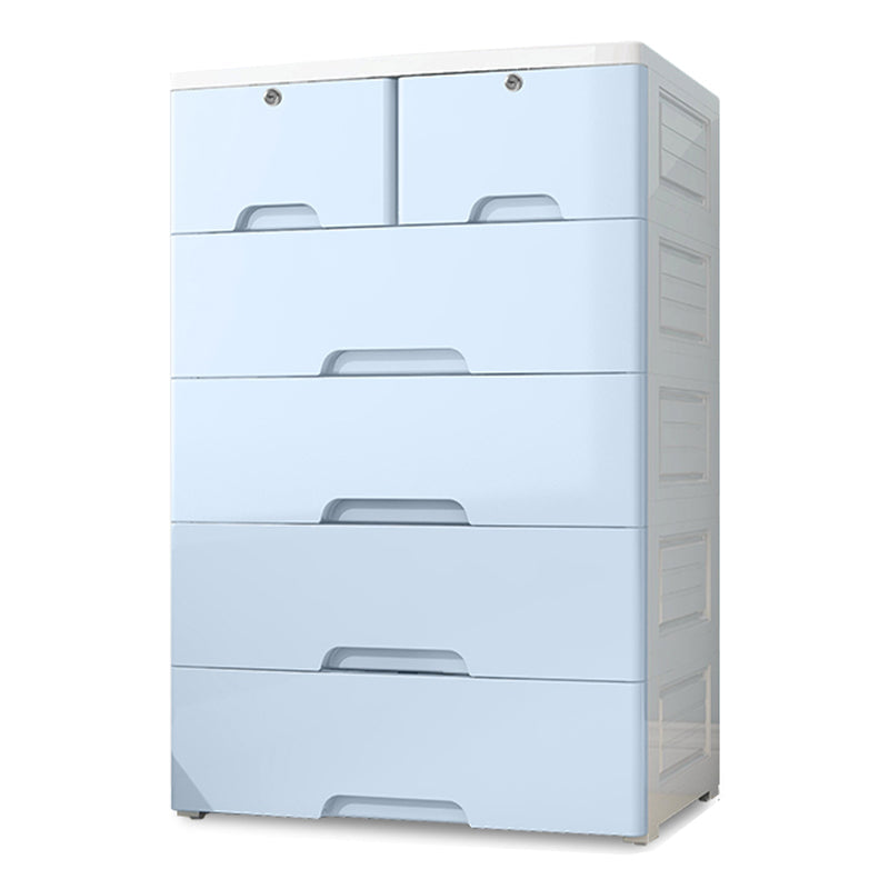 Zeitgenössischer Lagerschrank mit Beinen Plastikgarderobe Schrank