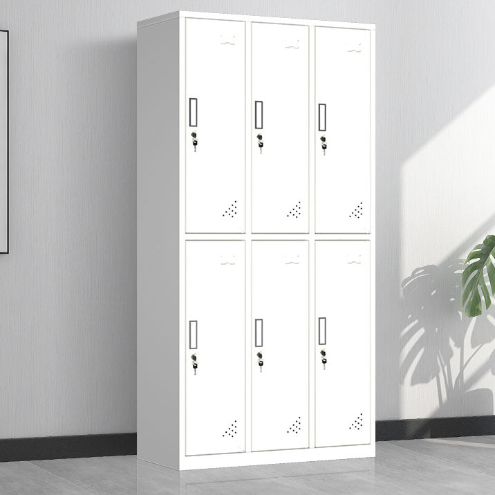 Armario de acero Armario Armario Moderno Gabinete de almacenamiento con puerta con bisagras