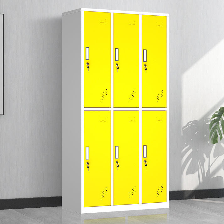 Armario de acero Armario Armario Moderno Gabinete de almacenamiento con puerta con bisagras