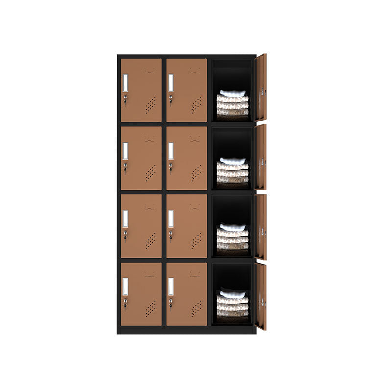 Armario de acero Armario Armario Moderno Gabinete de almacenamiento con puerta con bisagras