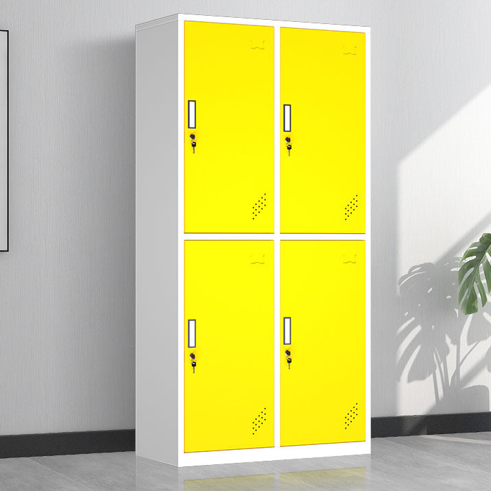 Armario de acero Armario Armario Moderno Gabinete de almacenamiento con puerta con bisagras