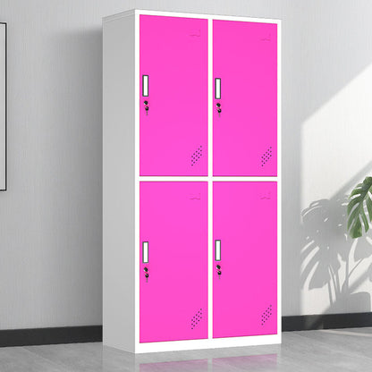 Armario de acero Armario Armario Moderno Gabinete de almacenamiento con puerta con bisagras