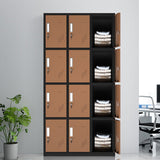 Armario de acero Armario Armario Moderno Gabinete de almacenamiento con puerta con bisagras