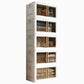White Storage Cabinet Contemporary Hinged Wardrobe Cabinet for Bedroom