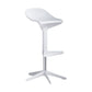 Modern Adjustable Height Counter Stool Plastic Footrest Bar Stool Clearhalo 'Bar Furniture' 'Bar Stools' 'bar_stools' 'furn' 'furn_bar_stools' 'Furniture' 'Kitchen & Dining Furniture' 5493389