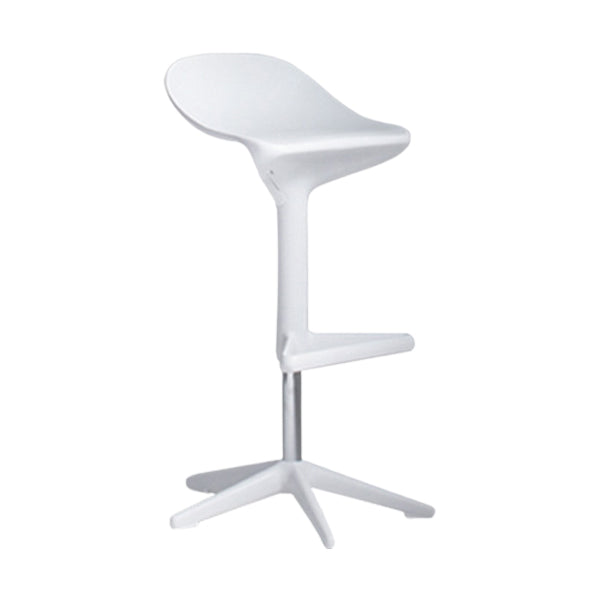 Modern Adjustable Height Counter Stool Plastic Footrest Bar Stool Clearhalo 'Bar Furniture' 'Bar Stools' 'bar_stools' 'furn' 'furn_bar_stools' 'Furniture' 'Kitchen & Dining Furniture' 5493389