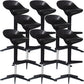 Modern Adjustable Height Counter Stool Plastic Footrest Bar Stool Black 8 Piece Set Clearhalo 'Bar Furniture' 'Bar Stools' 'bar_stools' 'furn' 'furn_bar_stools' 'Furniture' 'Kitchen & Dining Furniture' 5493395