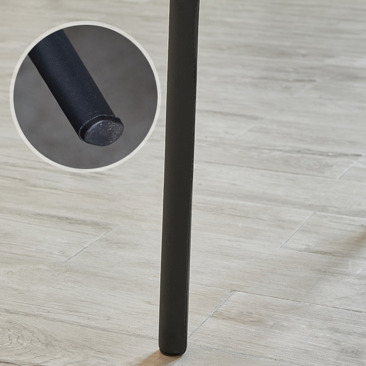 Modern Style Dining Chair Armless Chairs with Metal Legs for Home Clearhalo 'Dining Chairs' 'Dining Tables & Seating' 'dining_chair' 'furn' 'furn_dining_chair' 'Furniture' 'Kitchen & Dining Furniture' 5493611