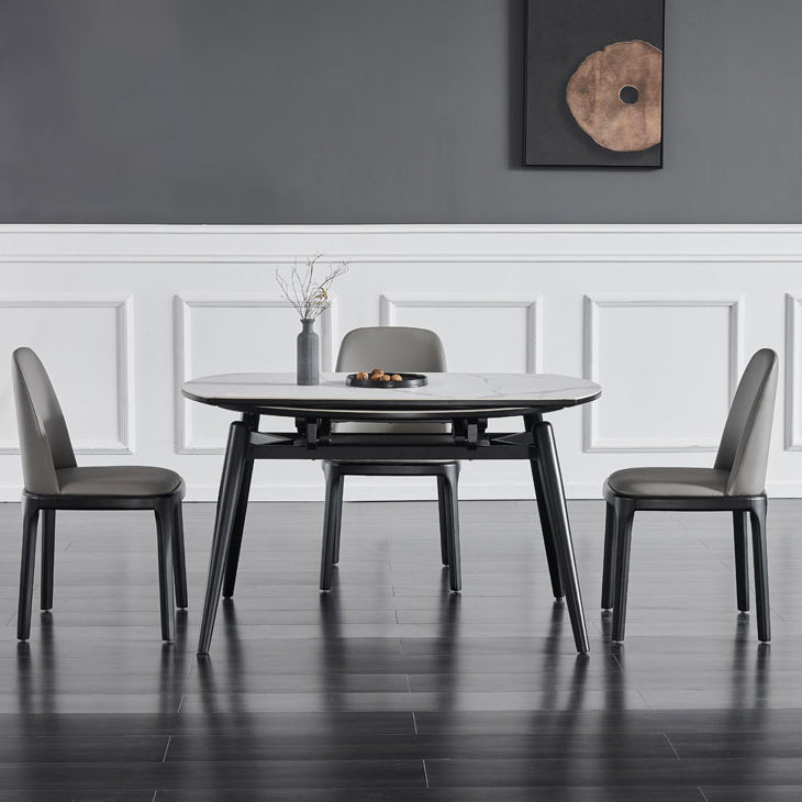 家のために木製の脚を備えたモダンなスタイルのダイニングチェアアームレスチェア