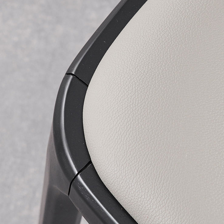 家のために木製の脚を備えたモダンなスタイルのダイニングチェアアームレスチェア