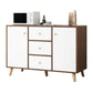 Sideboard ingegnerizzato in stile contemporaneo Sideboard in legno con mobile