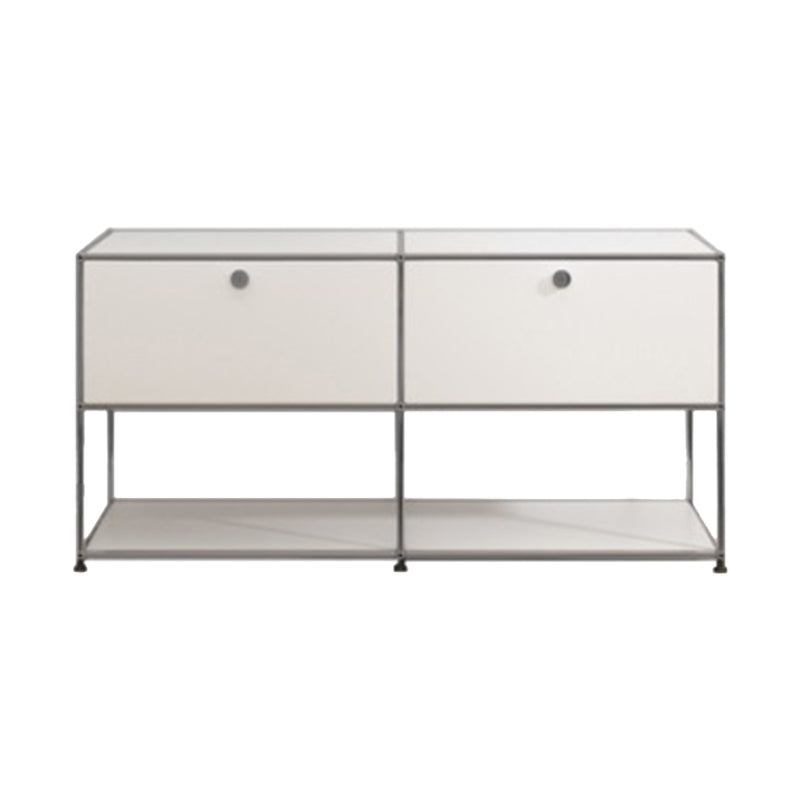 Sideboard in acciaio inossidabile in stile contemporaneo