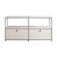 Sideboard in acciaio inossidabile in stile contemporaneo