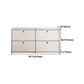 Sideboard in acciaio inossidabile in stile contemporaneo