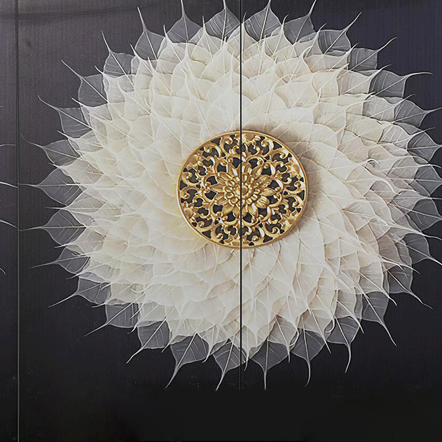 Glam Sideboard Engineered Wood Sideboard with Doors for Living Room Clearhalo 'buffet_sideboard' 'Buffets & Sideboards' 'furn' 'furn_buffet_sideboard' 'Furniture' 'Kitchen & Dining Furniture' 5494321