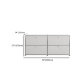 Contemporary Style Sideboard Metal Storage Sideboard for Kitchen