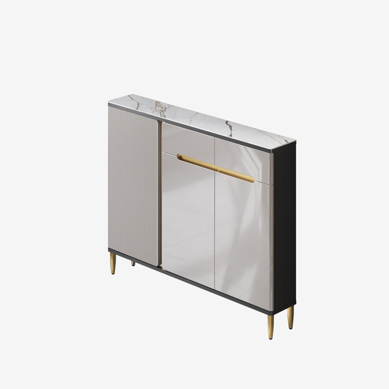 Armadio da cucina in pietra sinterizzato in stoccaggio di lusso per casa