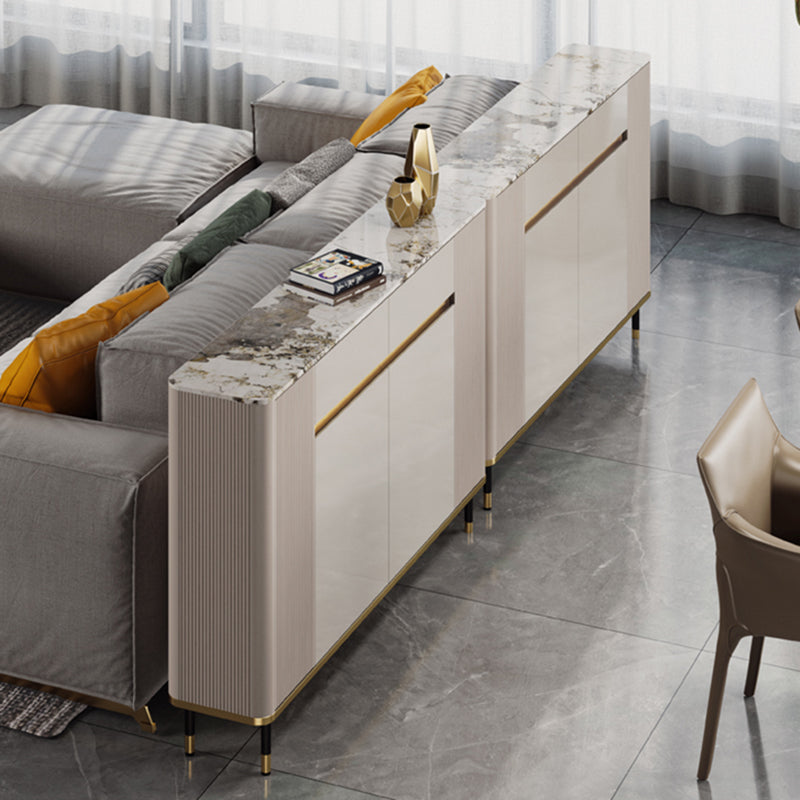 Armadio da cucina in pietra sinterizzato in stoccaggio di lusso per casa