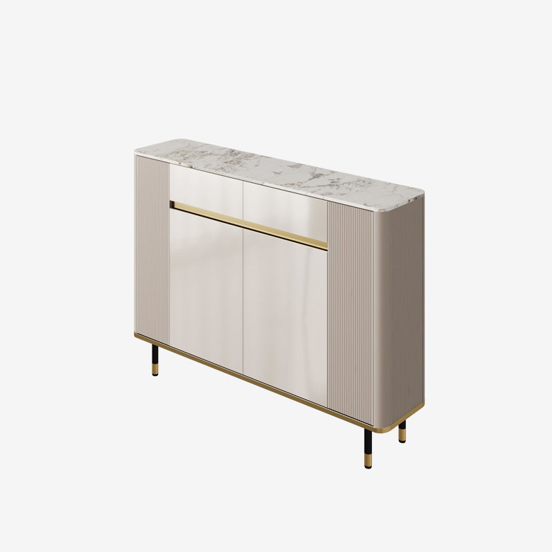 Armadio da cucina in pietra sinterizzato in stoccaggio di lusso per casa