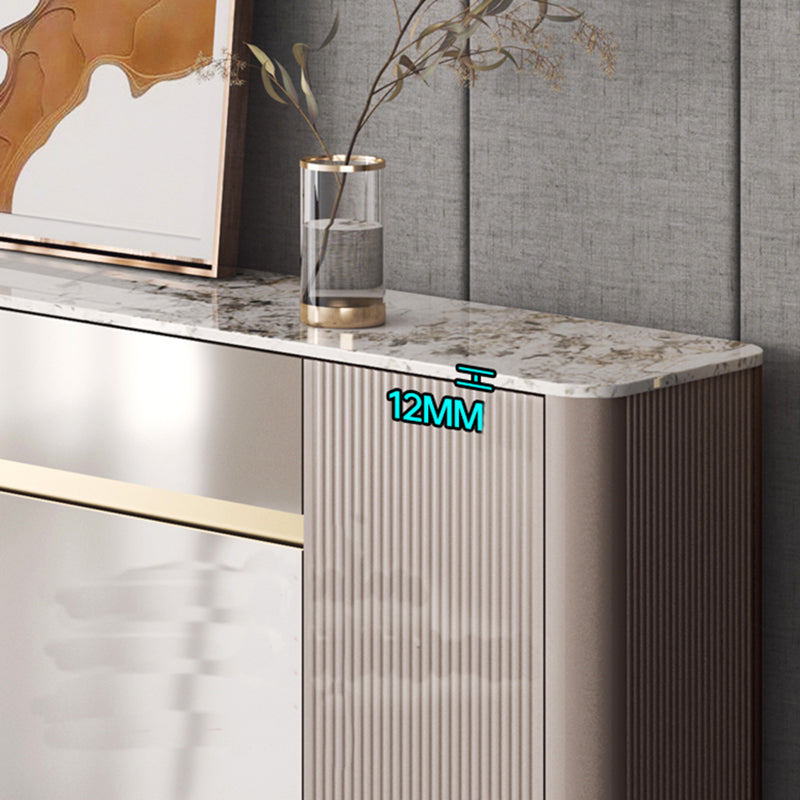 Armadio da cucina in pietra sinterizzato in stoccaggio di lusso per casa