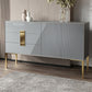 Rectangle Home Sideboard Luxury Cabinet with Drawers and Doors Clearhalo 'buffet_sideboard' 'Buffets & Sideboards' 'furn' 'furn_buffet_sideboard' 'Furniture' 'Kitchen & Dining Furniture' 5494482