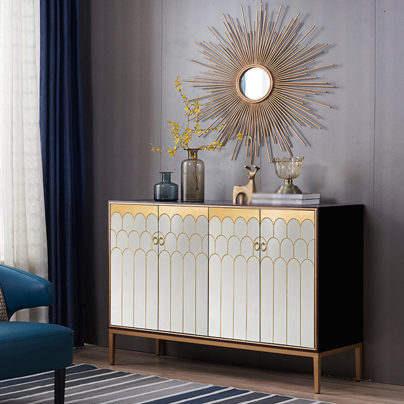 Server glam in legno top cucina server a buffet per soggiorno per soggiorno