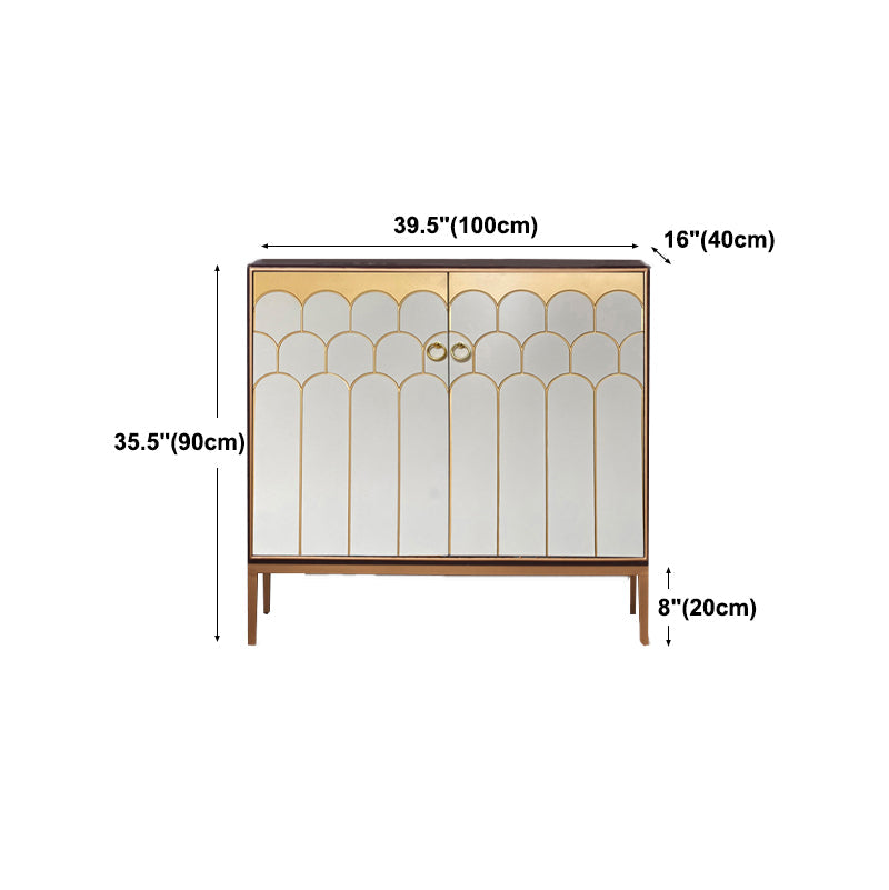 Server glam in legno top cucina server a buffet per soggiorno per soggiorno