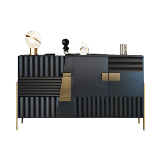 Sala da pranzo in stile glam armadio da 36 pollici in legno cucina in legno