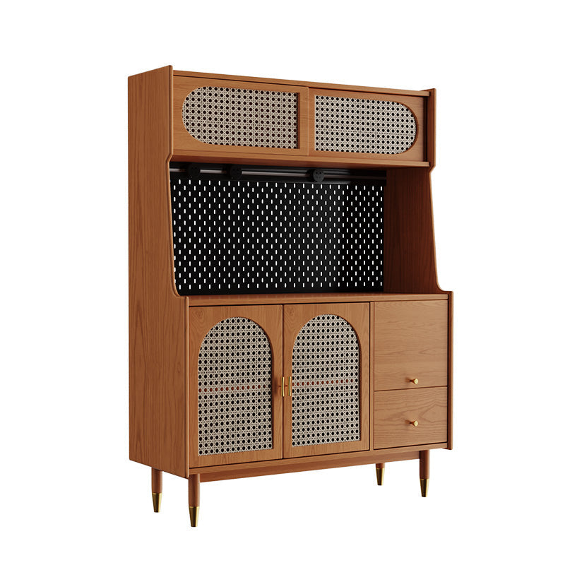 69 "H Herme de salle à manger du buffet moderne en bois massif en 2 couleurs