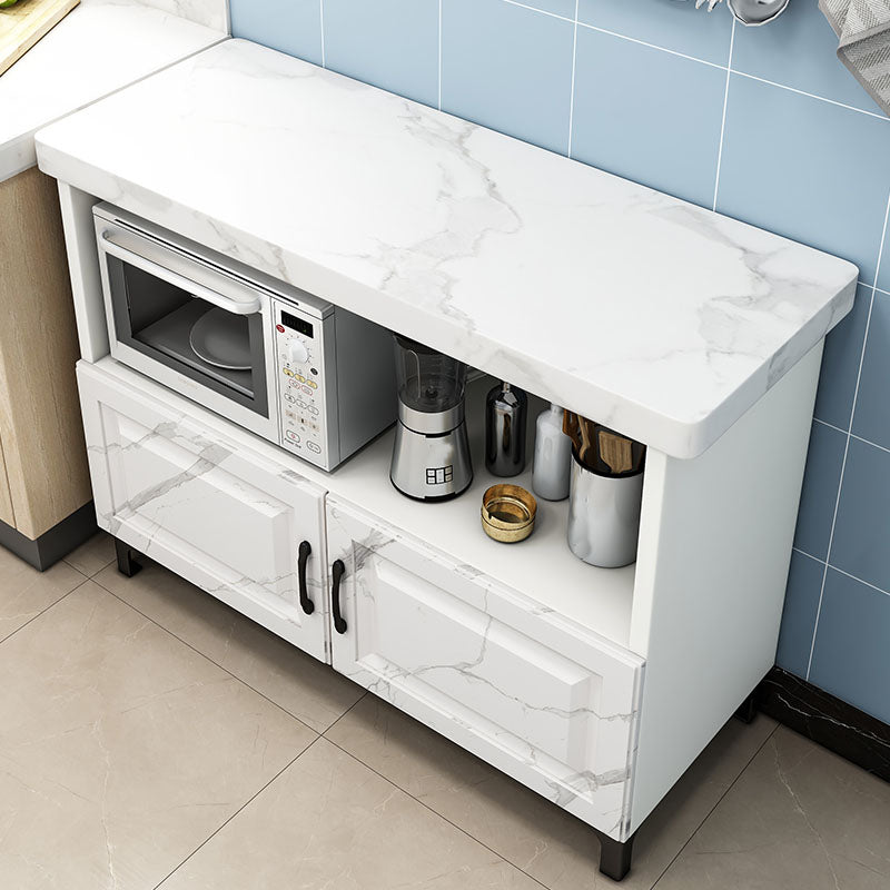 Server per sala da pranzo in marmo moderno in marmo con 2/3 porte