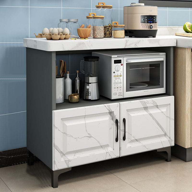 Server per sala da pranzo in marmo moderno in marmo con 2/3 porte