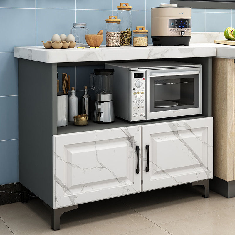 Server per sala da pranzo in marmo moderno in marmo con 2/3 porte