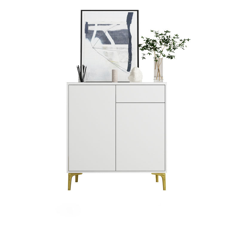 Glam Style Sideboard White Wooden Buffet Stand for Dining Room https: res.litfad.com site img item 2022 08 27 5494683 1200x1200.jpg Clearhalo 'buffet_sideboard' 'Buffets & Sideboards' 'furn' 'furn_buffet_sideboard' 'Furniture' 'Kitchen & Dining Furniture' 5494683